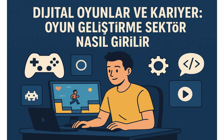 Dijital Oyunlar ve Kariyer: Oyun Geliştirme Sektörüne Nasıl Girilir
